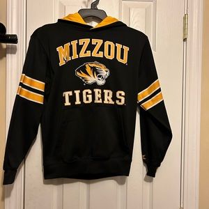 Youth👦🏻👧🏻Mussou Tiger🐯Colosseum Stripes On Sleeves Hoodie Sz (8-10) S